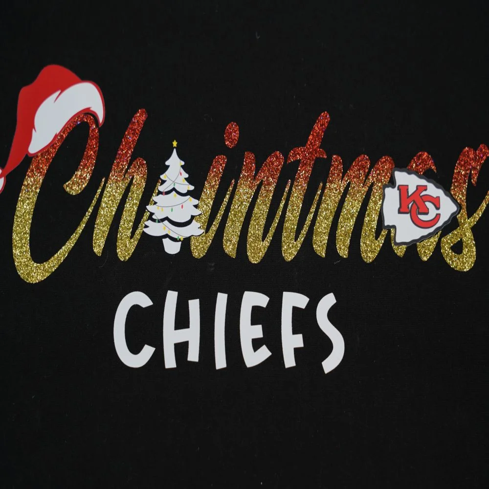 christmas Glitter Vinyl Transfer 11x4.1 inch