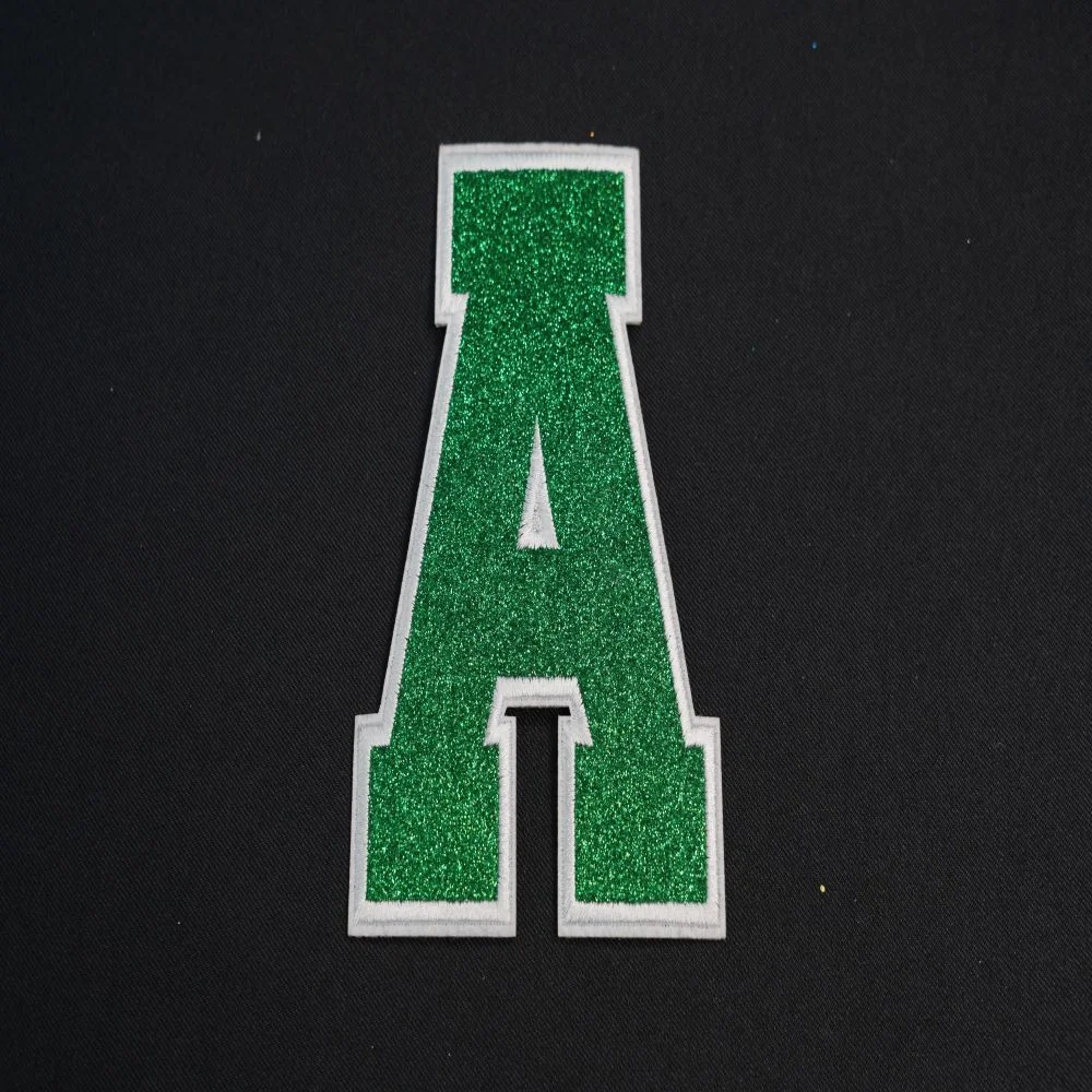 Alphabet Embroidery Patch 4x5.5 inch