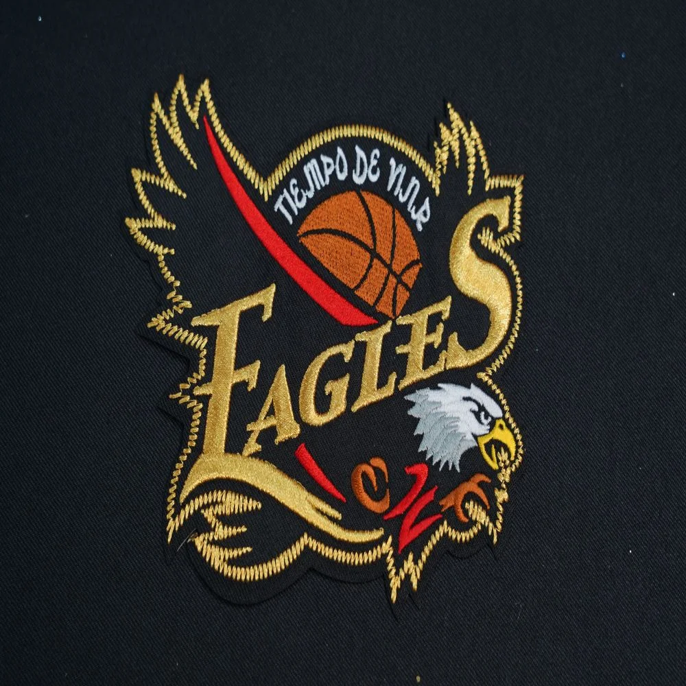 basketball Embroidery Patch 5.9x5.4inch