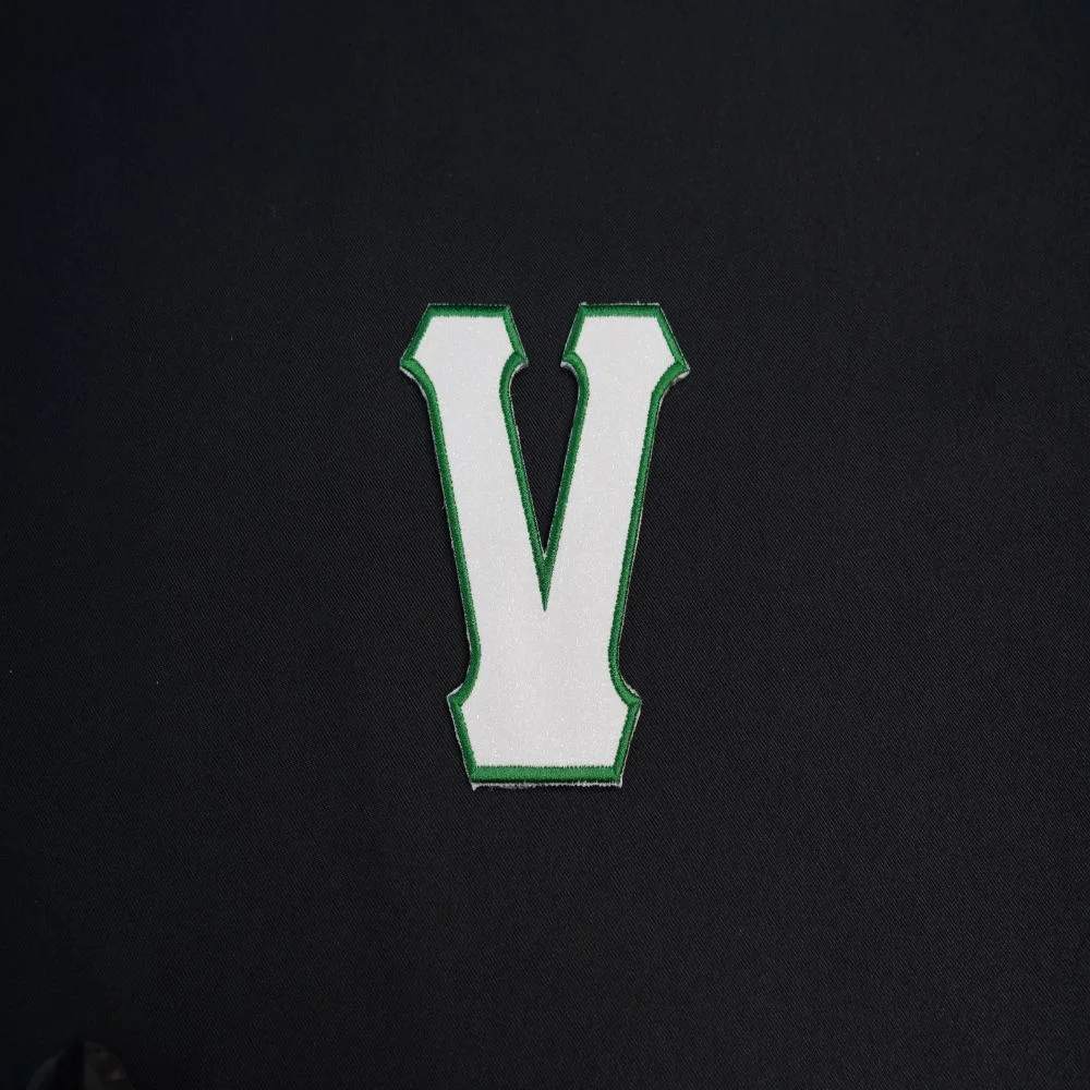 Alphabet Embroidery Patch 4x4 inch