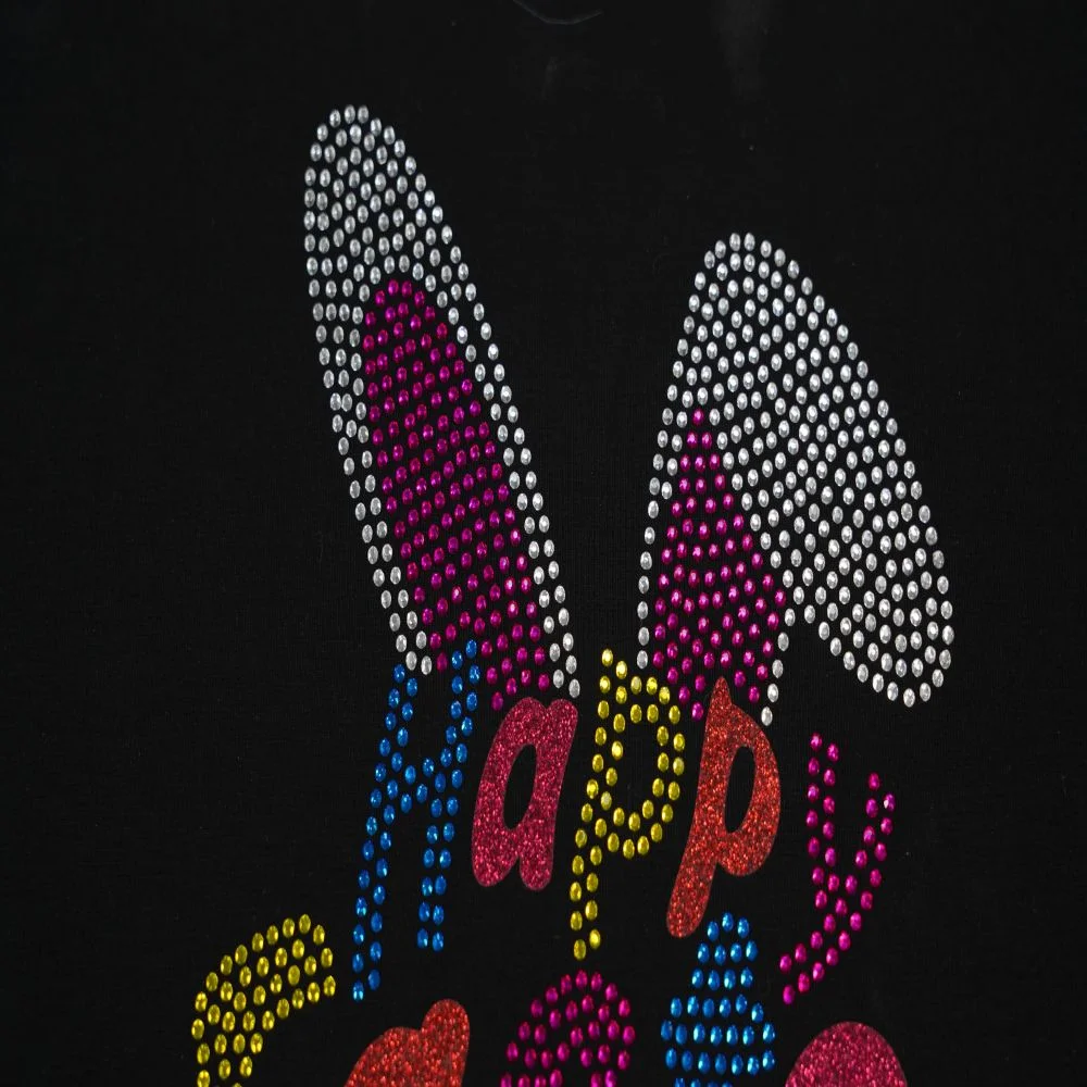 easter day Glitter Vinyl Transfer 8.5x8 inch