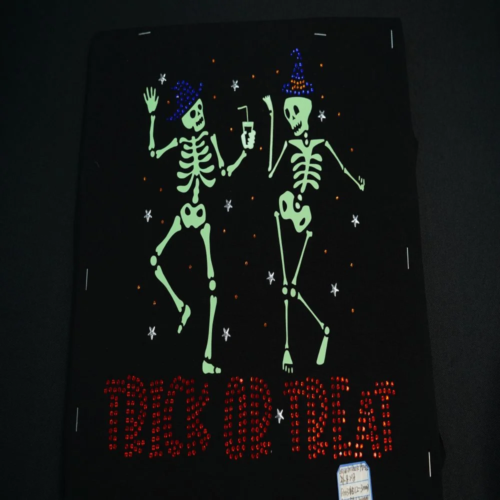 halloween Glow In The Dark Vinyl Transfer