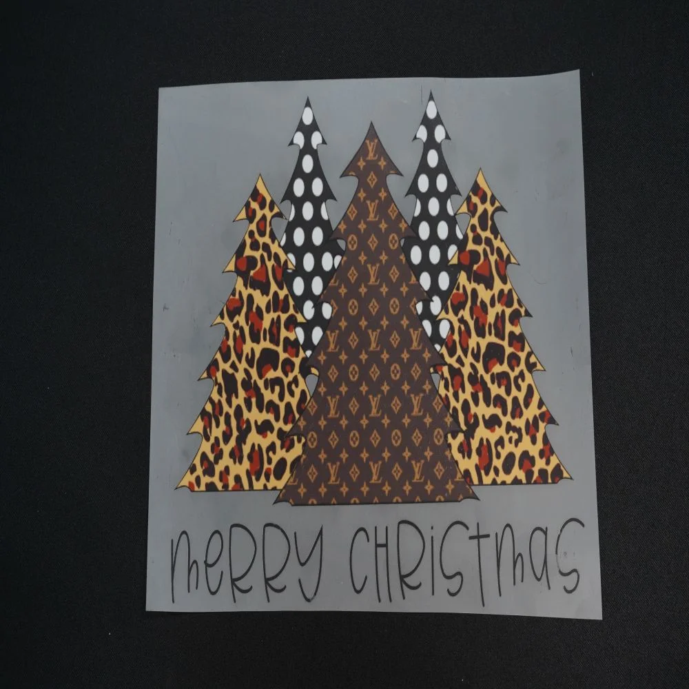 christmas Direct To Film Transfer 10x7.3 inch