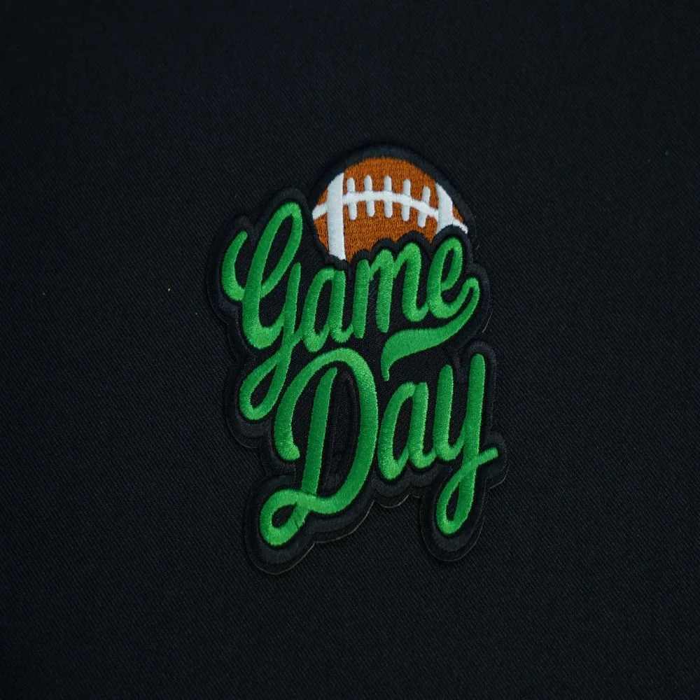 football Embroidery Patch 3.5x3.2 inch