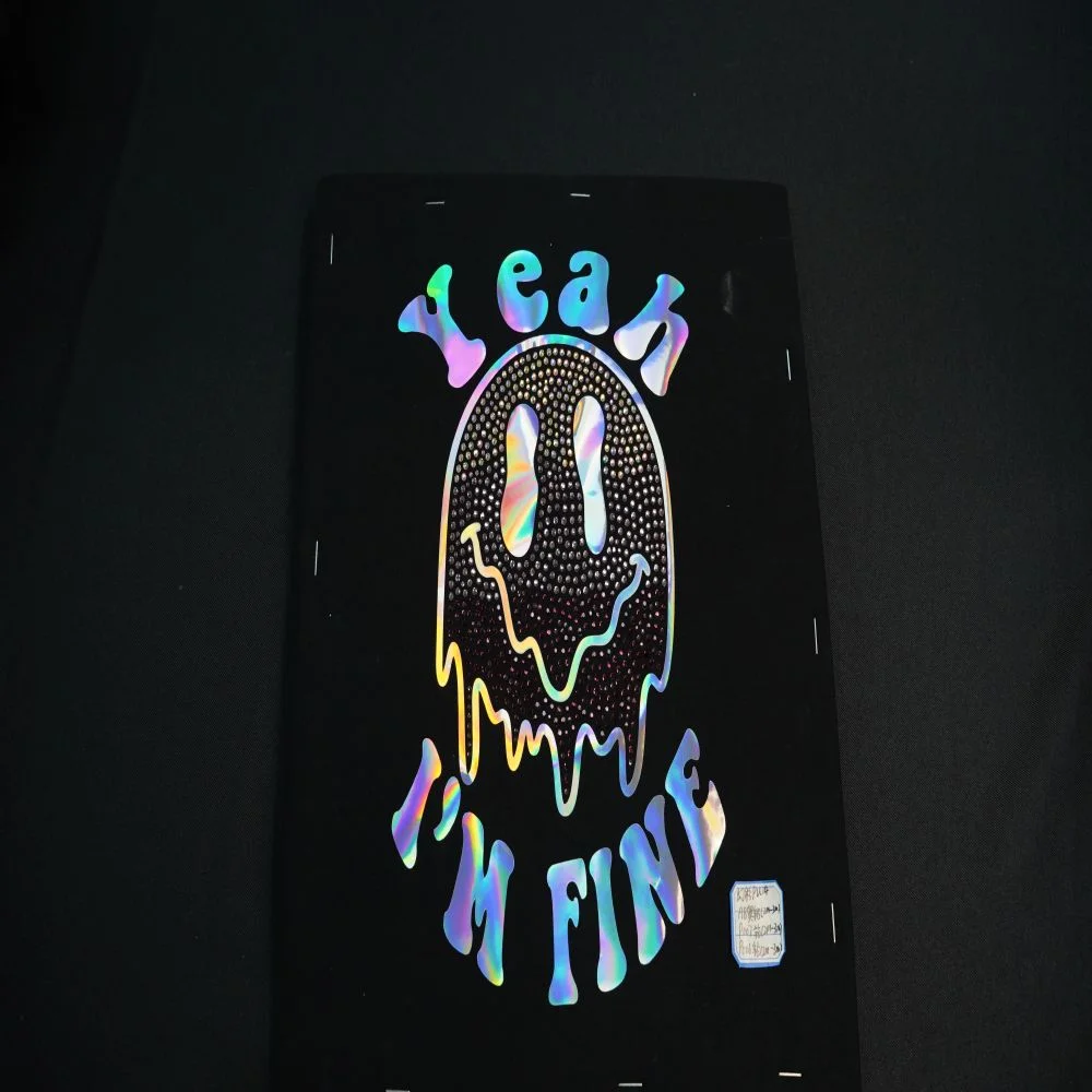 halloween Hologram Vinyl Transfer 7.2x10 inch
