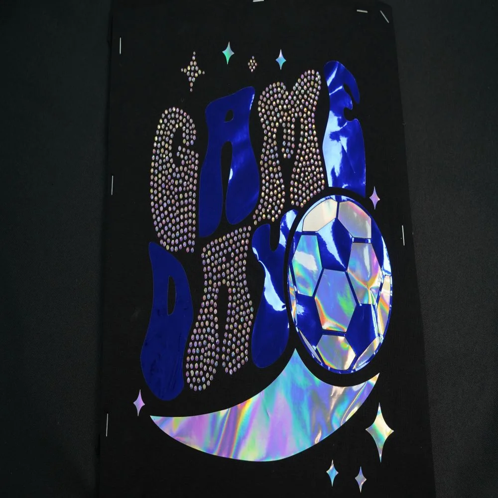 soccer Hologram Vinyl Transfer 9.5x10 inch