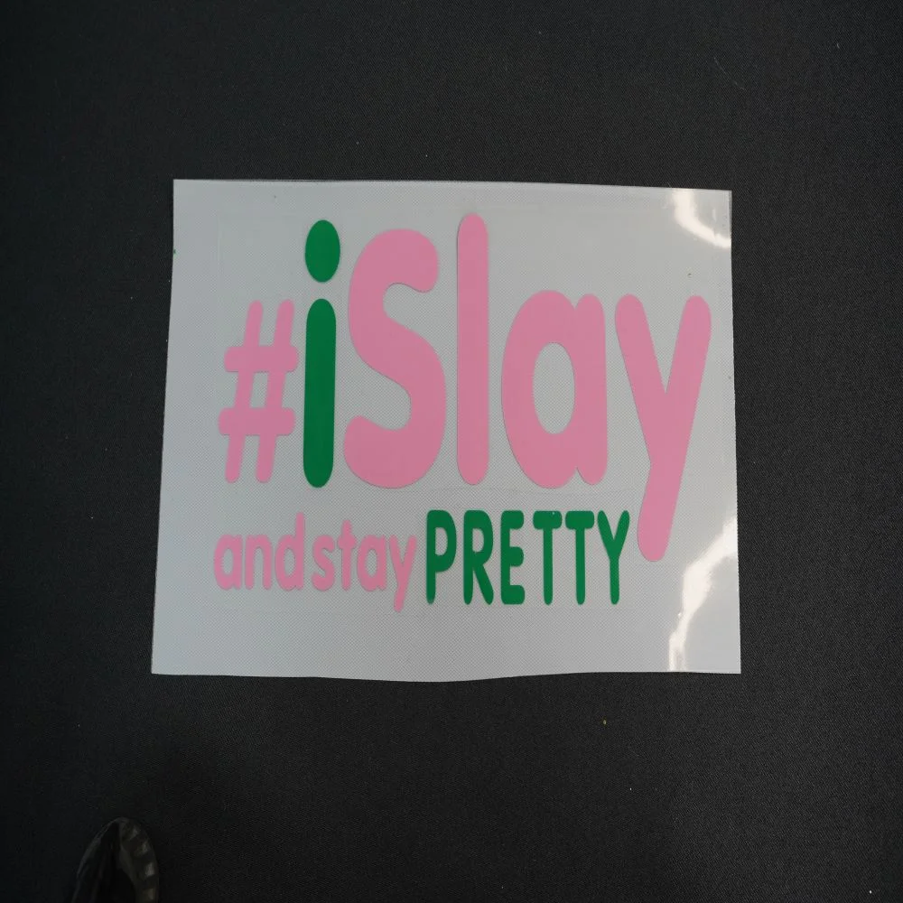 letter PU Vinyl Transfer 9.4x4 inch