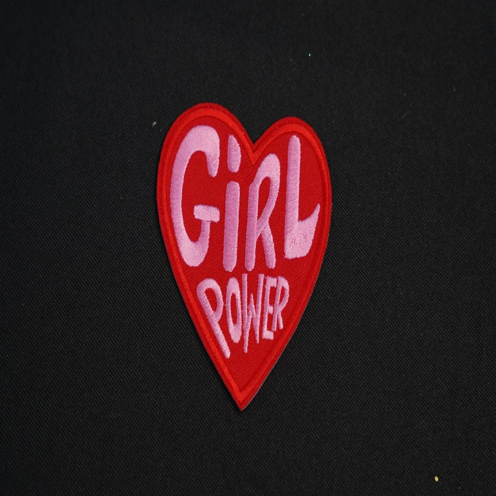 heart Embroidery Patch 3x3 inch