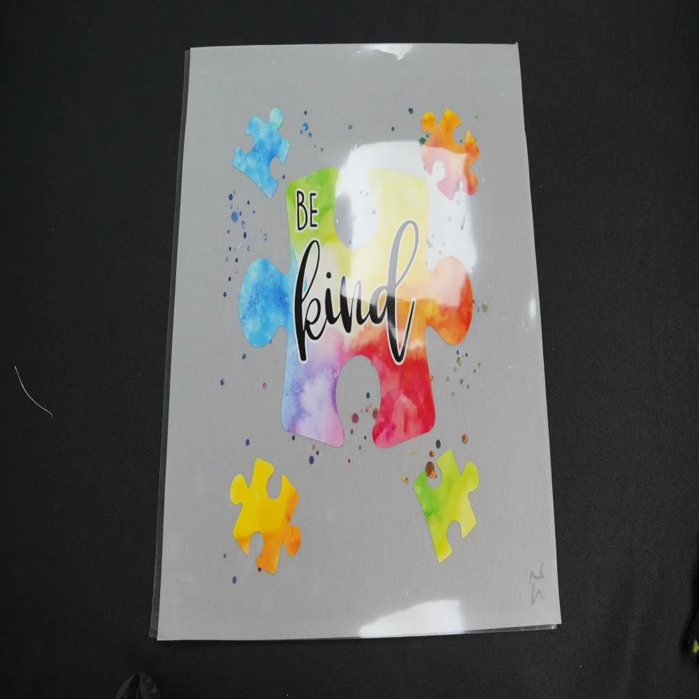 autism Printabel PU Vinyl Transfer 8x9.5 inch