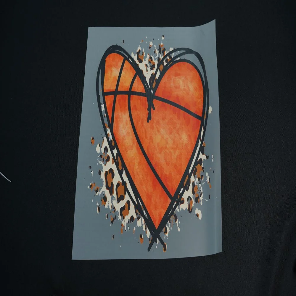 basketball Direct To Film Transfer 9.5x10 inch