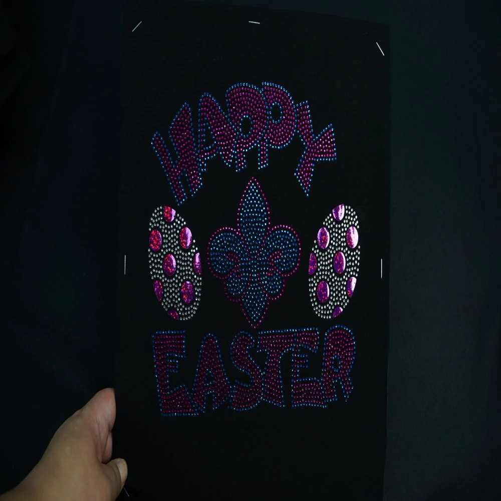 easter day Hologram Vinyl Transfer 9x7.8inch