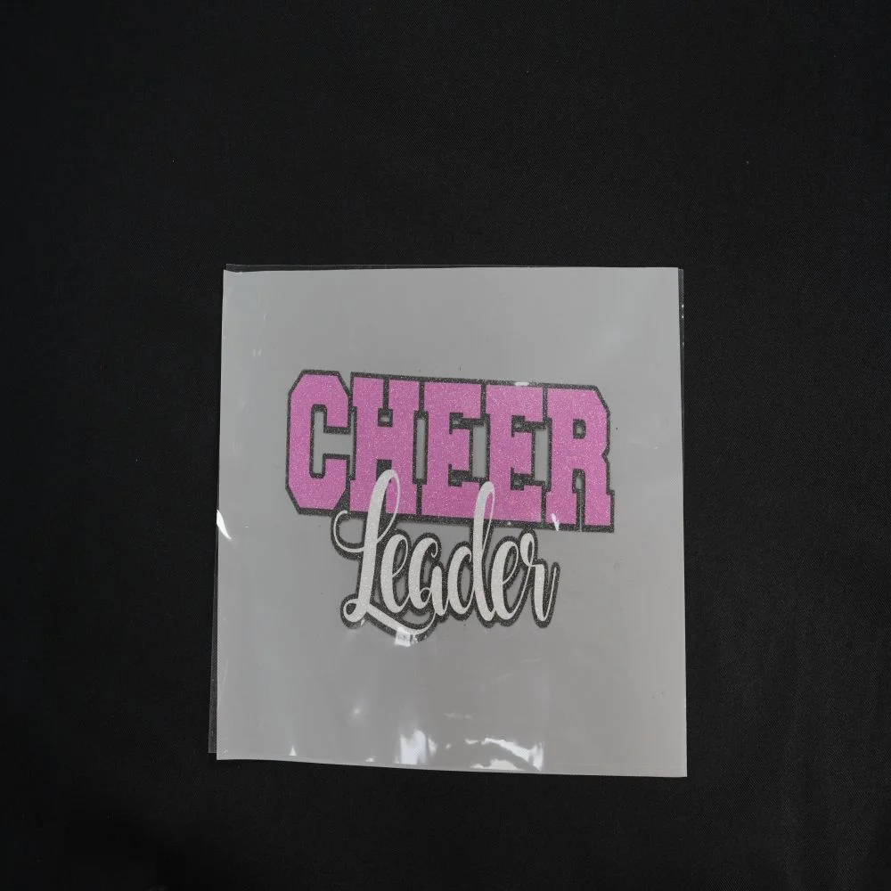 cheer Printable Glitter Vinyl Transfer 10x4.7inch